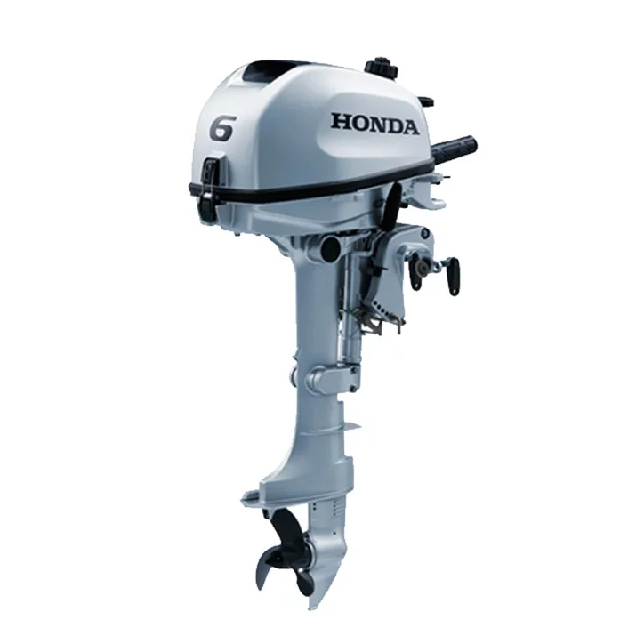 HONDA Aussenbordmotor BF 6 LRU für Schlauchboote, Segelboote und Motorboote (Langschaft | 6 PS)