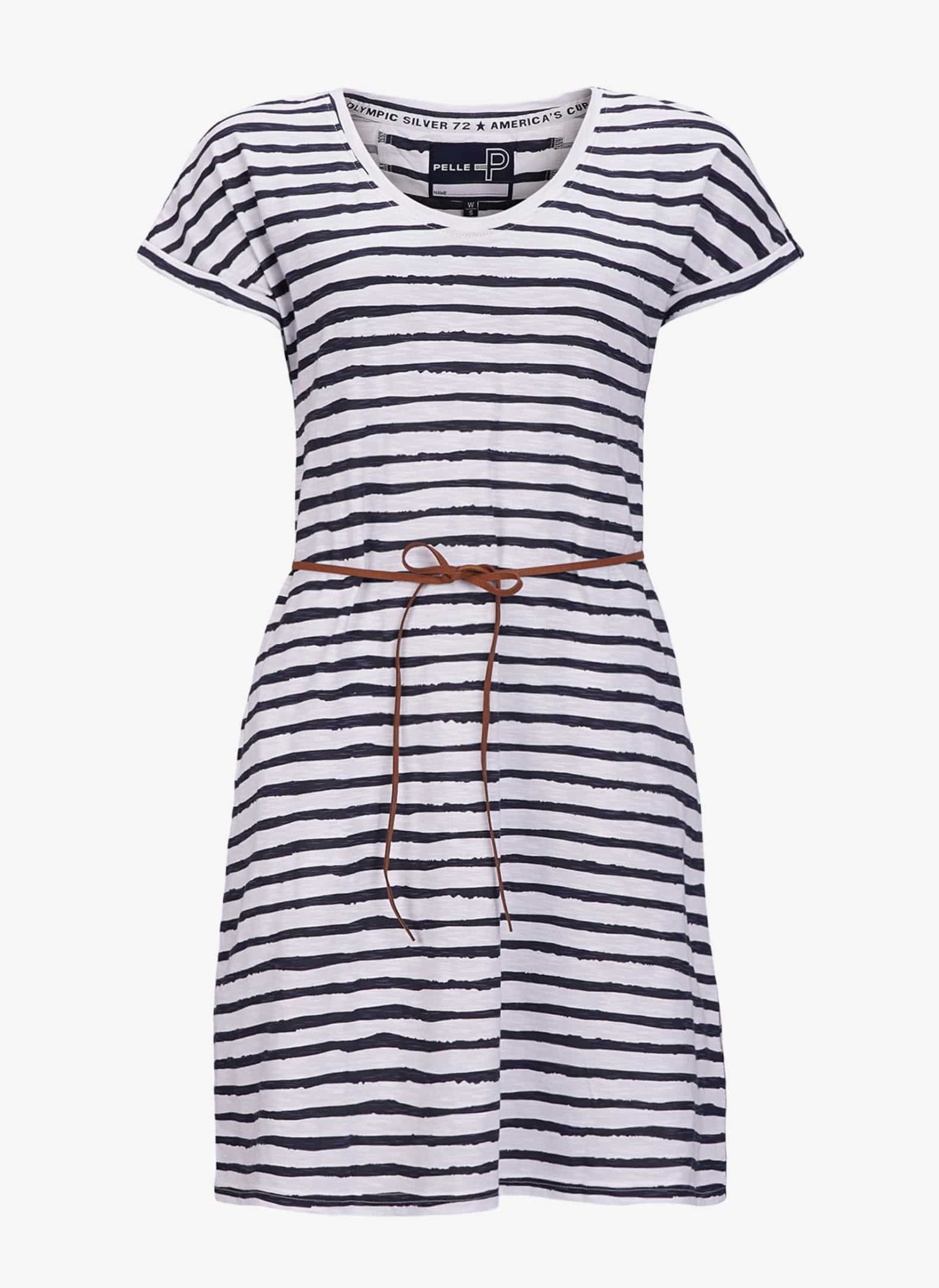 PELLE P W Hammersmith Flowy dress Dk Navy Stripe M