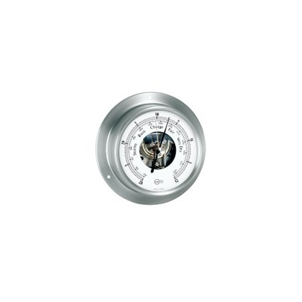 BARIGO Typ Sky Barometer Skal  85 mm Edelstahl