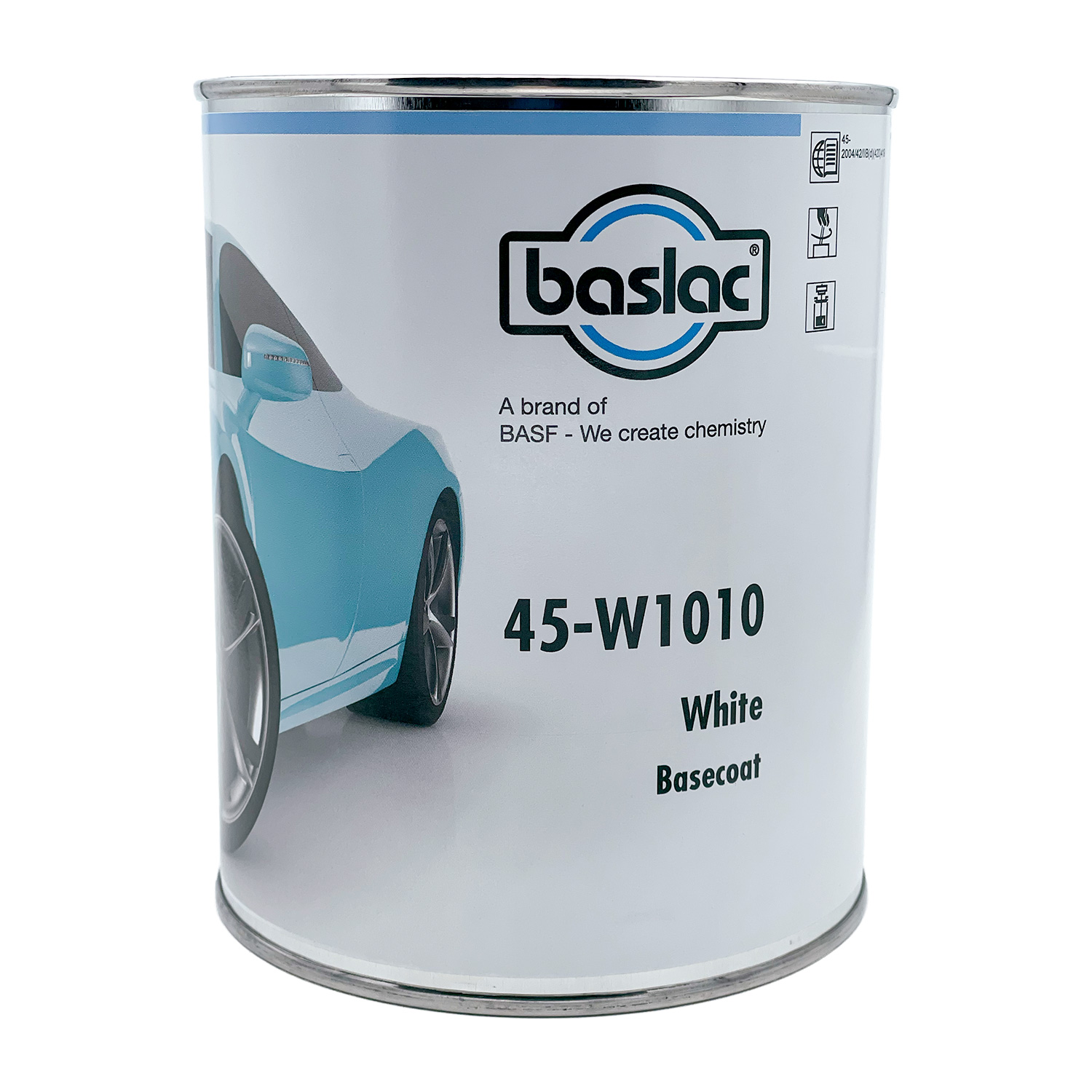 BASLAC 45-W1010 White - 1 ltr