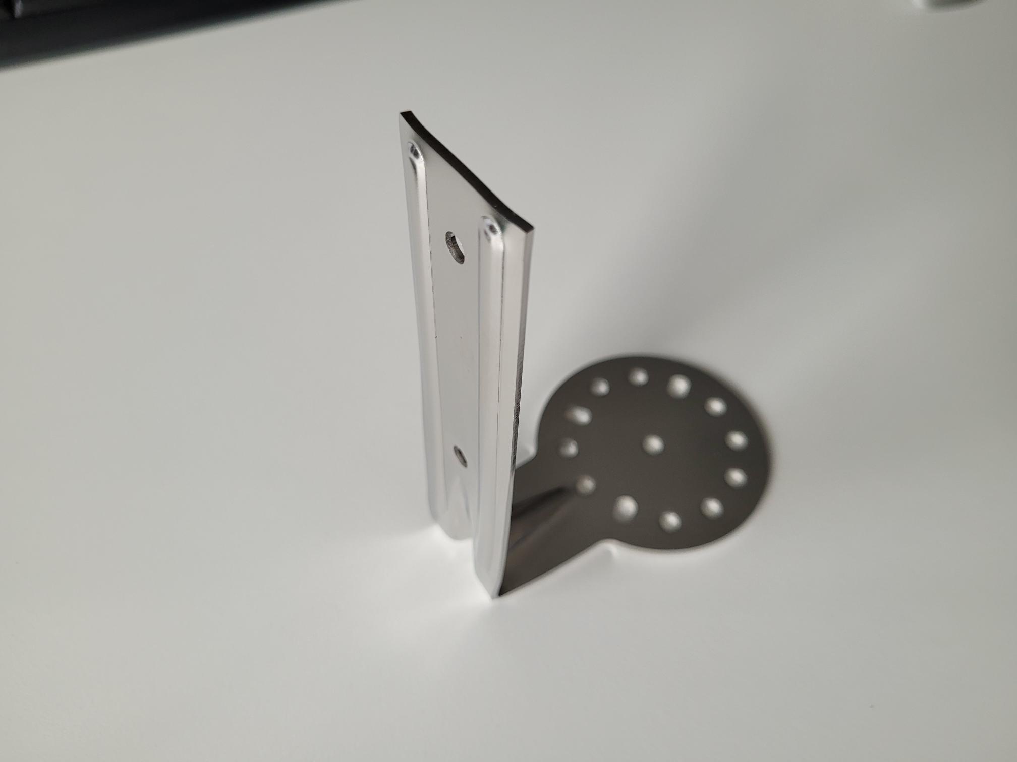 AQUASIGNAL Masthalterung für Rundumleuchten und Topplichter der Serie 32 und Serie 34, Edelstahl