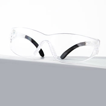 Schutzbrille "Standard II", Bügel transparent, Nasenpads