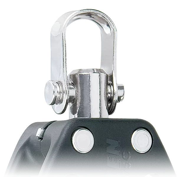 HARKEN H2135.RED  Carbo Ratchet Block (Ratschblock), 57 mm, mit roter Scheibe und Wirbel