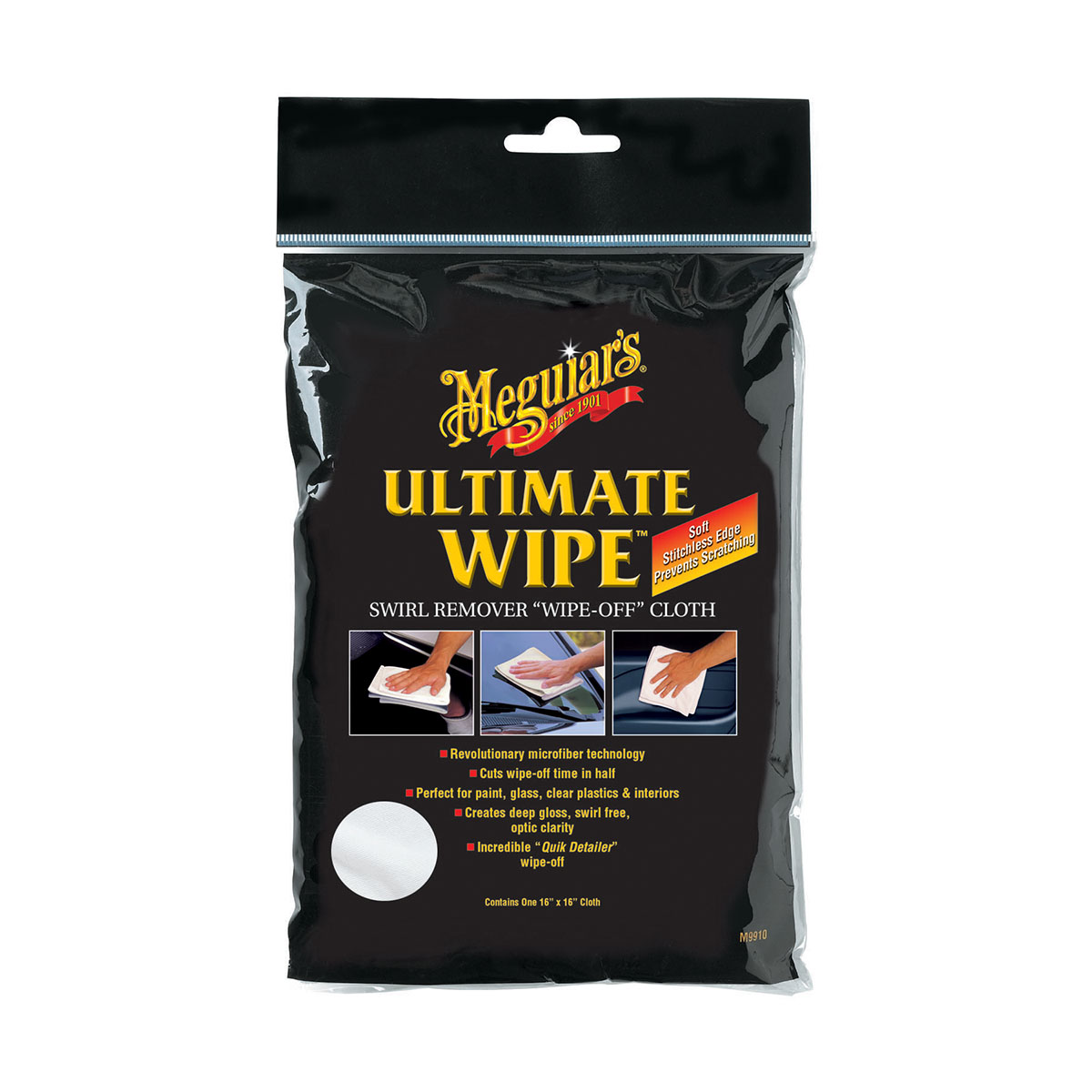 MEGUIARS Ultimate Wipe - Mikrofaser Poliertuch