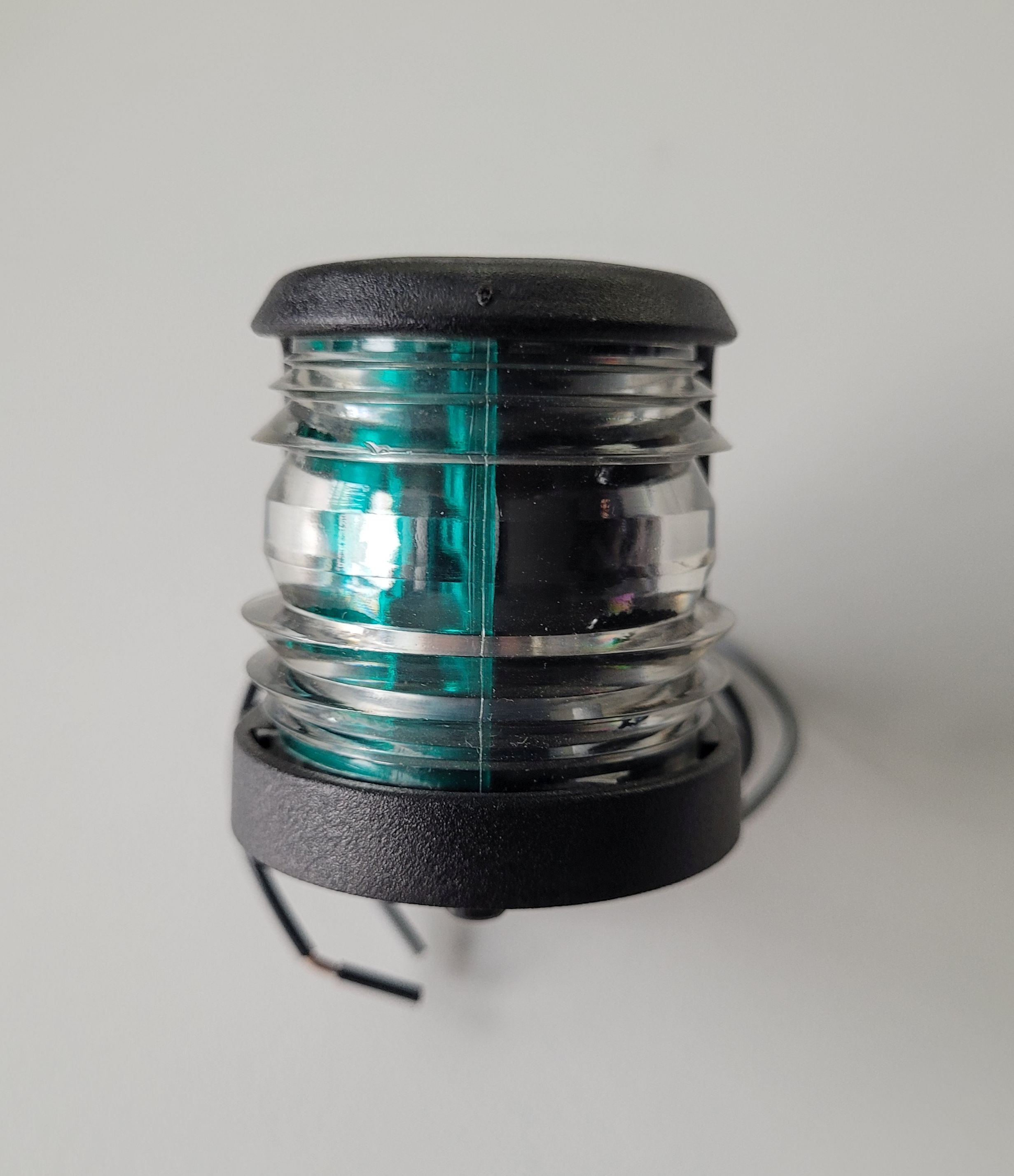 die Aquasignal Serie 20 Steuerbord-Positionslaterne ist komplett wie neu, nur nicht mehr in Originalverpackung
