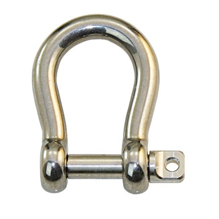 Schäkel geschweift Edelstahl 5 x 20