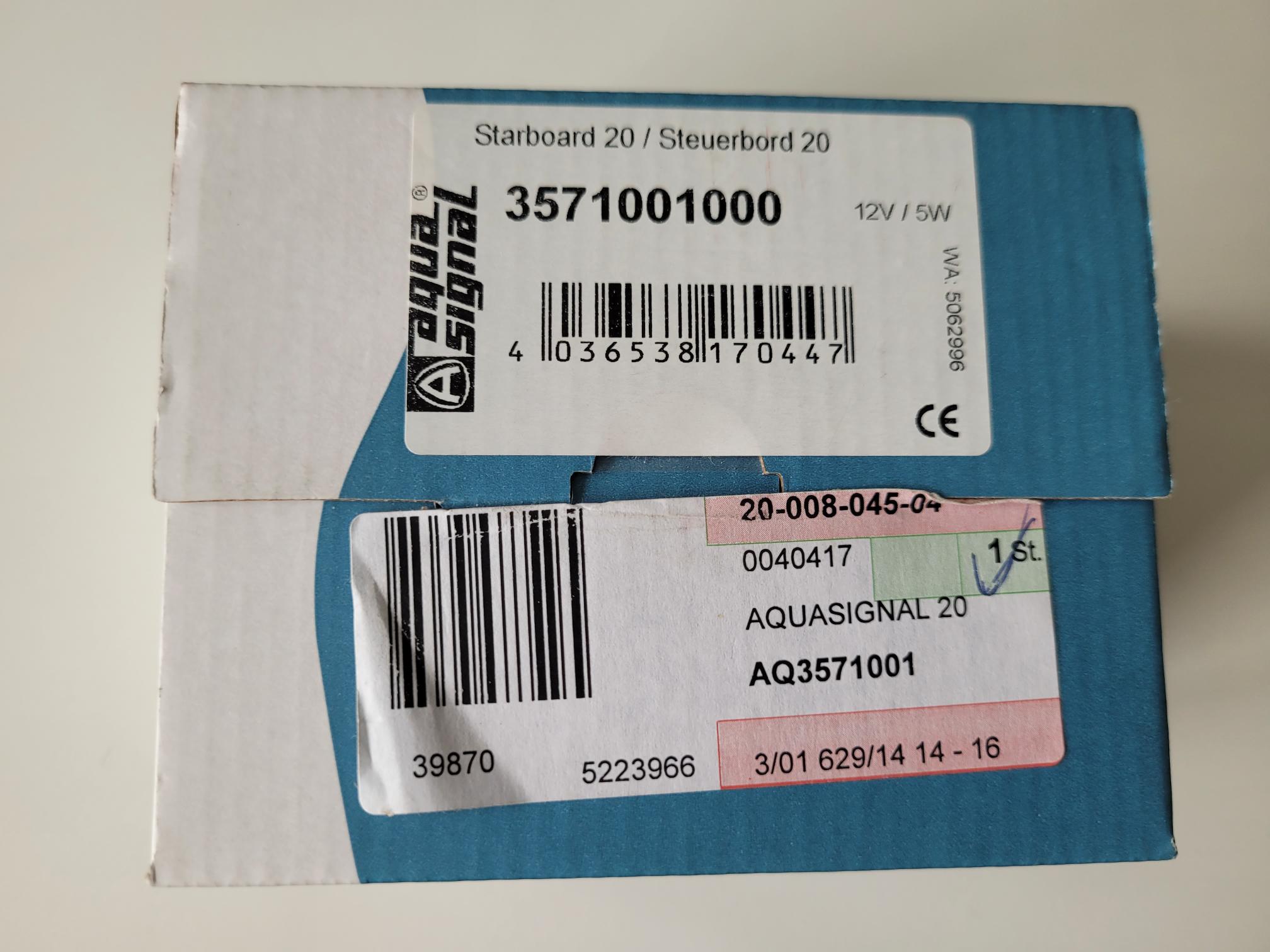 die schlanke und hübsche Stb-Aquasignal Serie 20 in schwarz