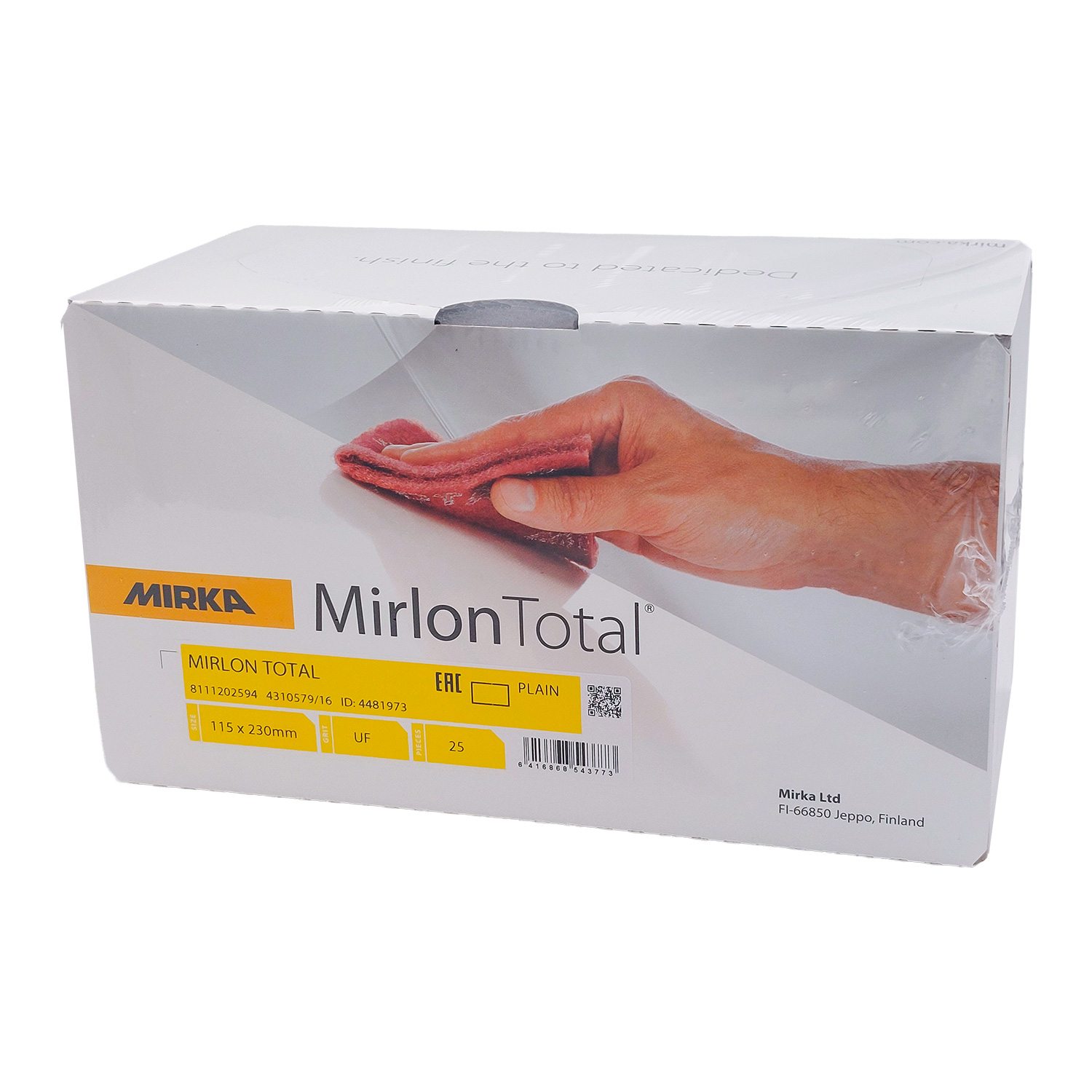 25x Mirka Mirlon Total -115x230 P1500 UF Grau 8111202594