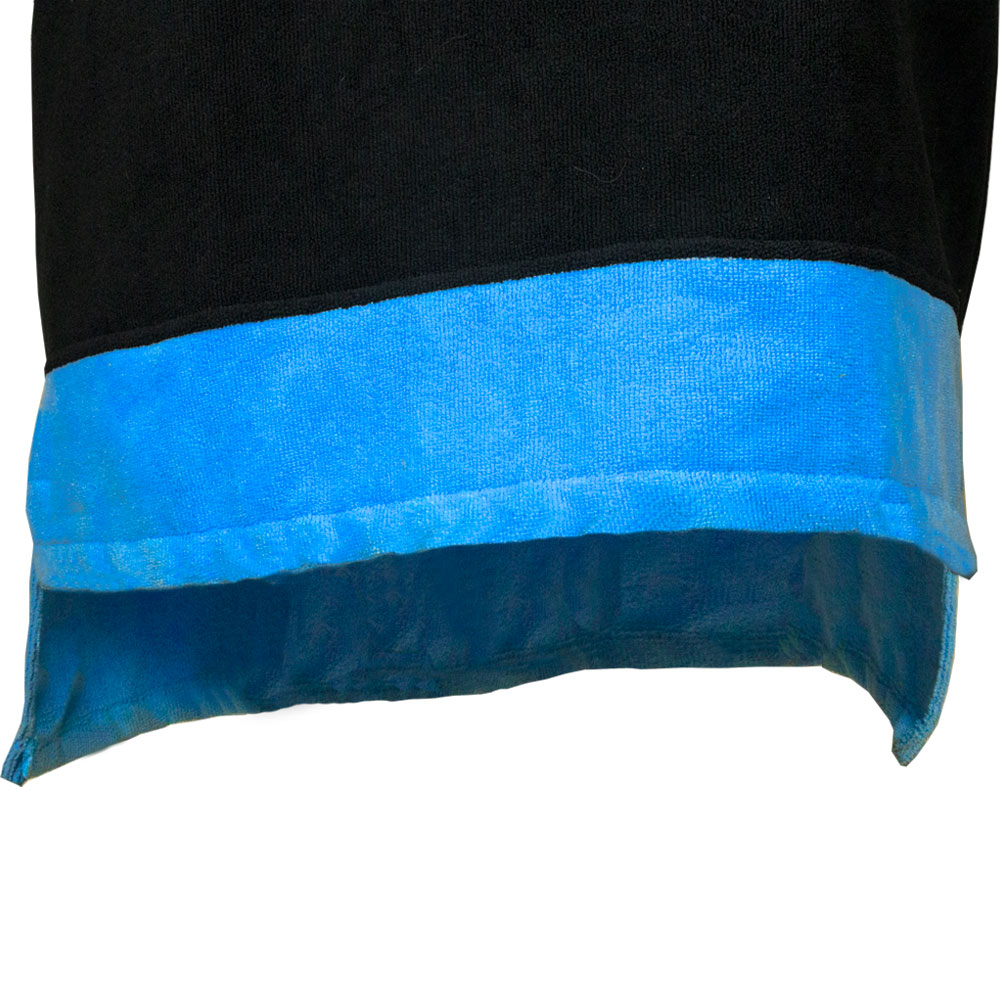 WINDESIGN EX2480J Frottee-Poncho Junioren Einheitsgröße, hält schön warm, 300 Gramm/m² Microfaser