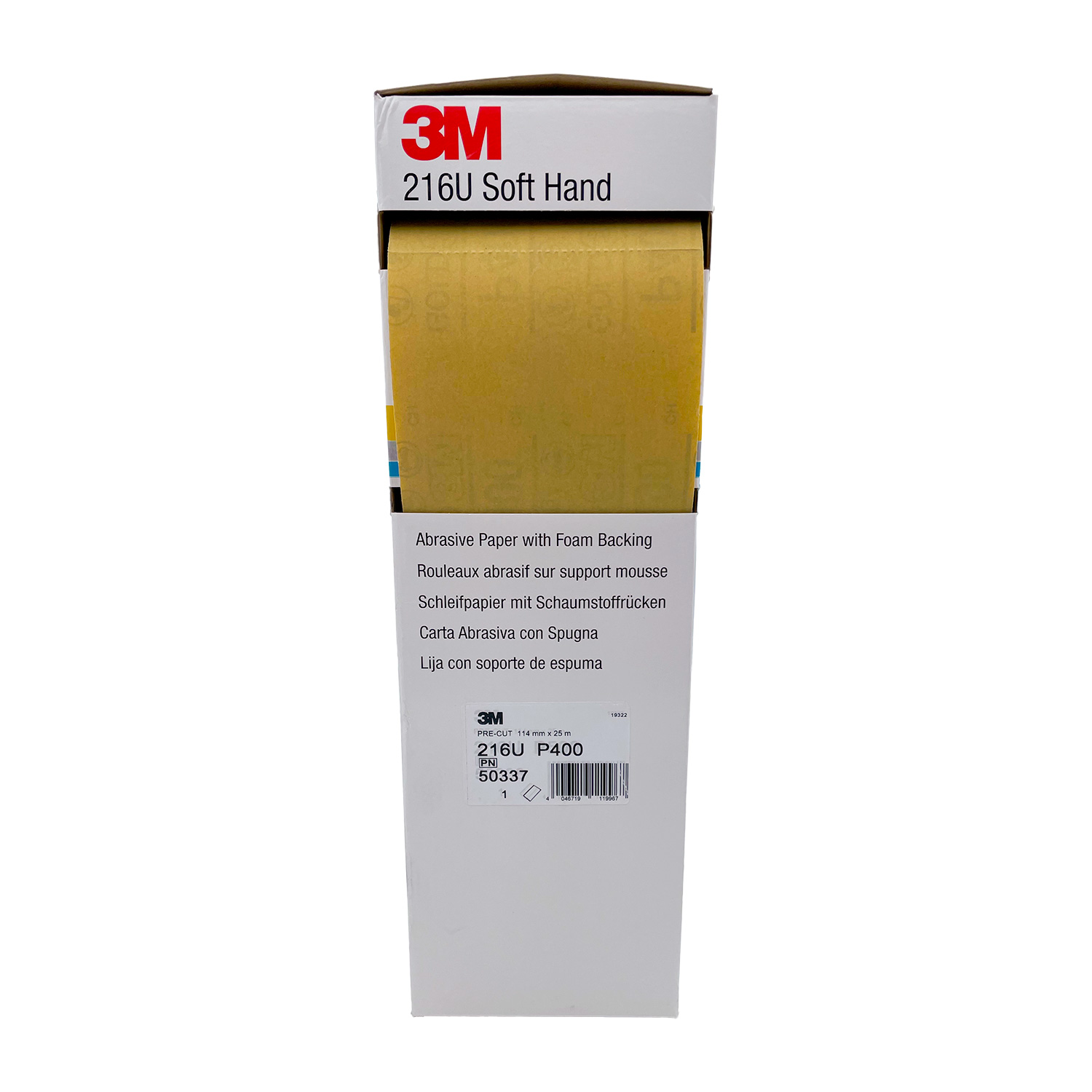 3M 50337 Soft Hand Roll P400 114mm x 25m