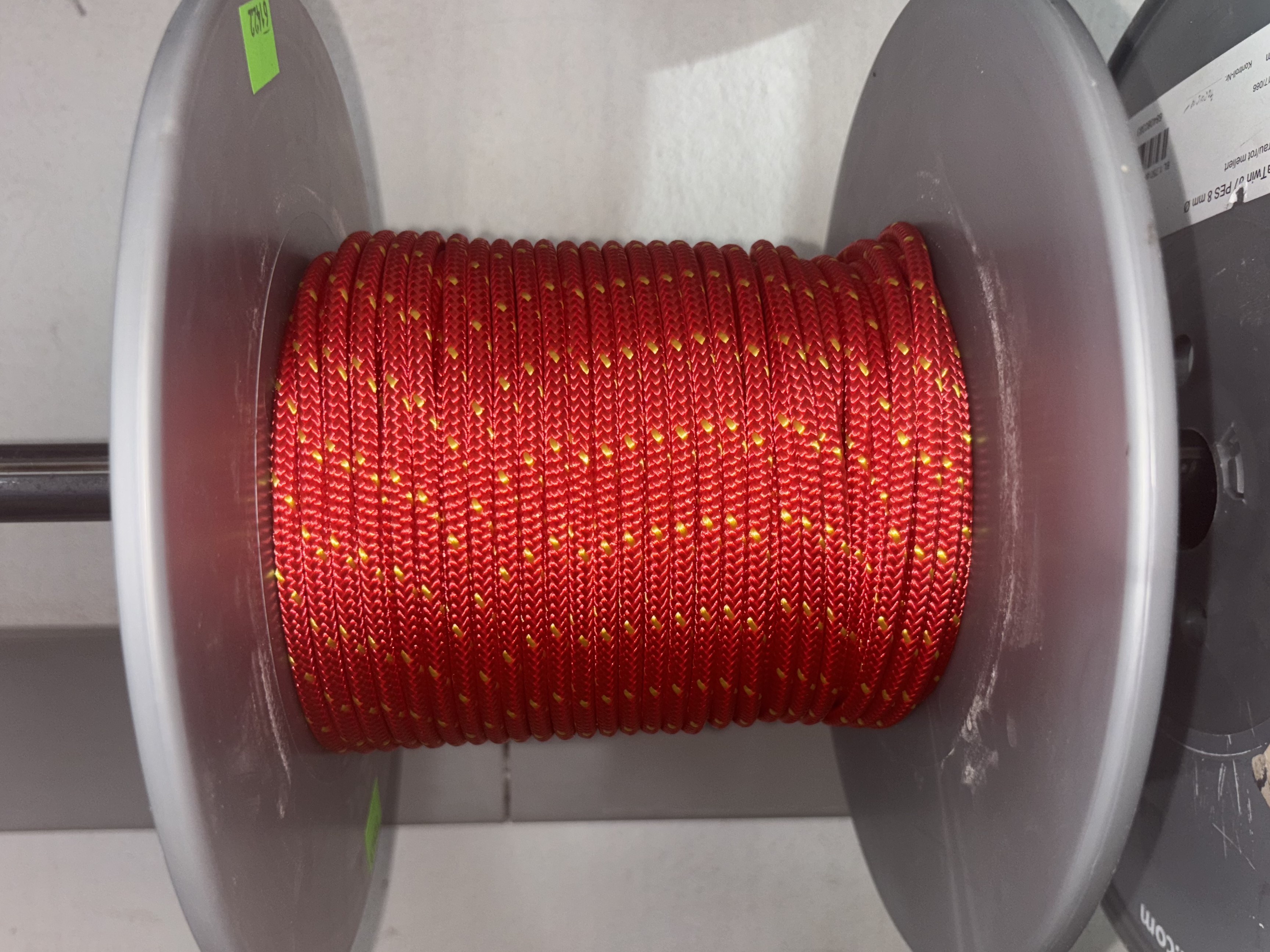 GLEISTEIN Caribic Color Trimmleine rot - 5mm (GR230560)