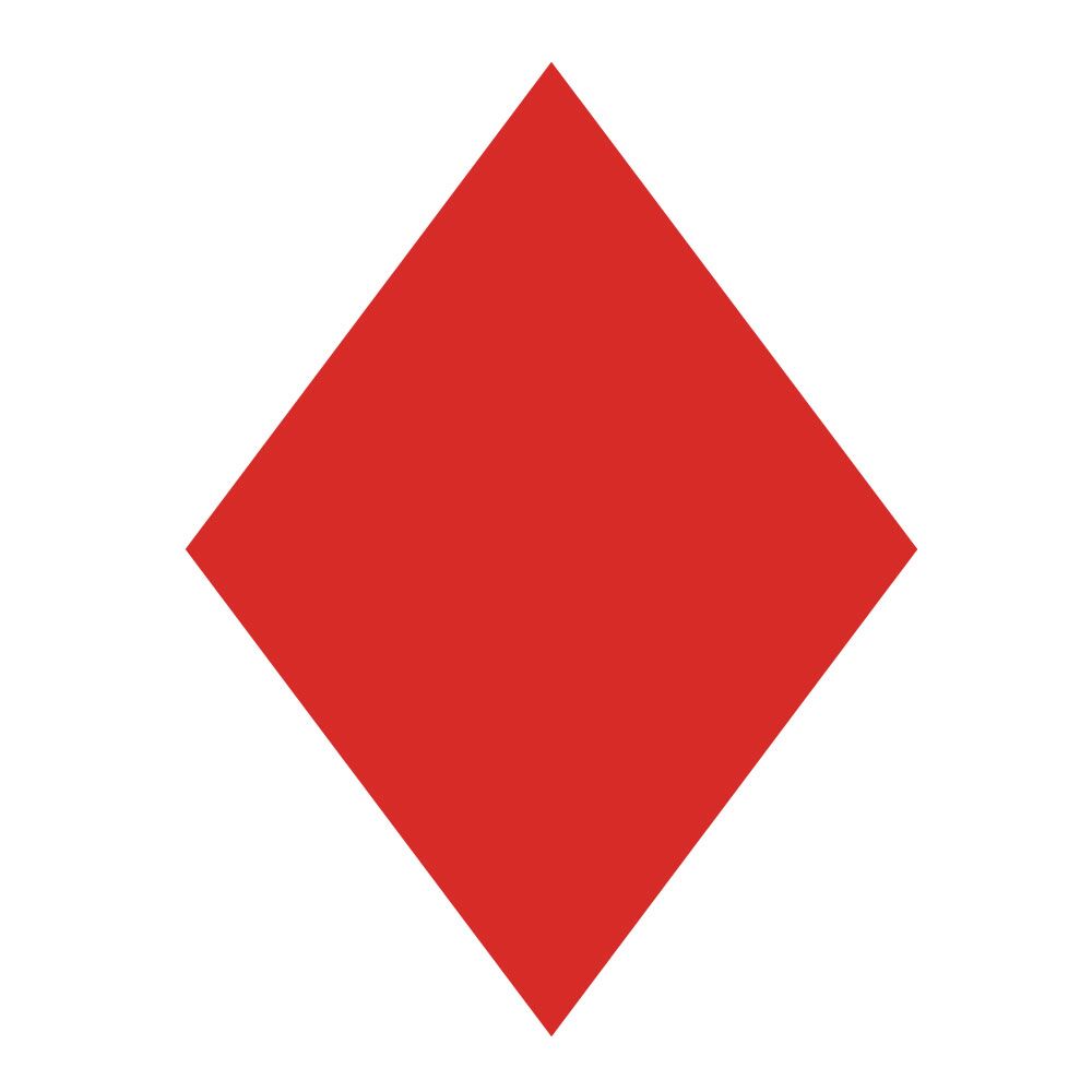 WINDESIGN EX1421 ILCA/Laser Roter Rhombus für Segel, 24 cm