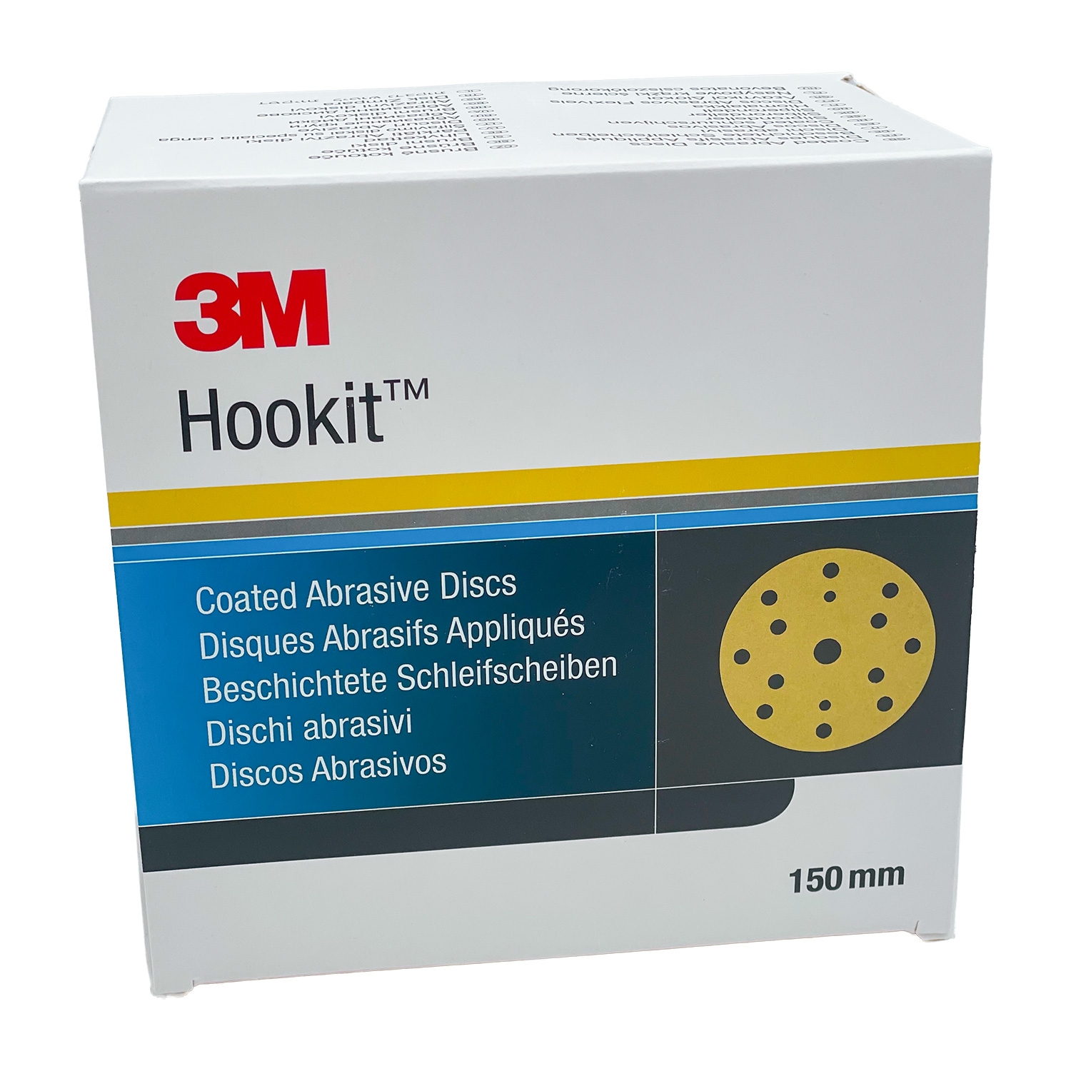 100x 3M 50447 P180-15 Gold Hookit