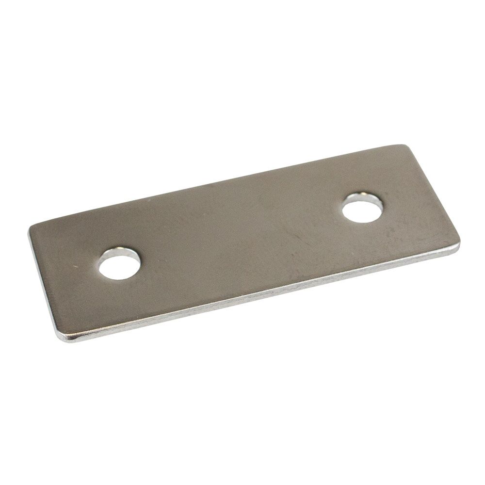 OPTIPARTS EX1453-10 Montageplatte Edelstahl, 10er Pack