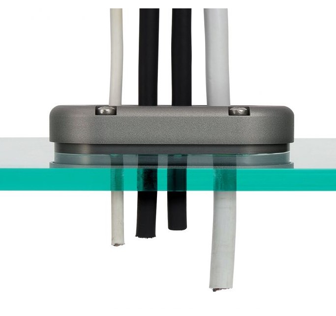 SCANSTRUT DS-Multi, Kabeldurchführung, Kabel bis 15mm Ø Alu