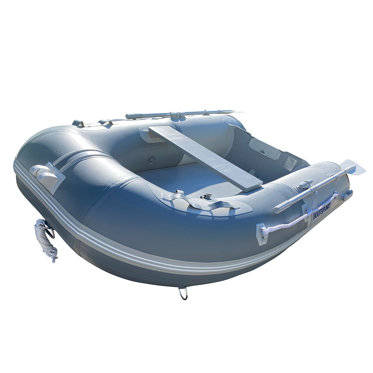 VIele durchdachte Details haben wir aus unserer eigenen Erfahrung mit Beibooten und als begeisterte Wassersportler in diese Boote einfliessen lassen - gut wird etwas halt nur, wenn die Zutaten stimmen. Hochwertiges PVC in ausreichender Materialstärke