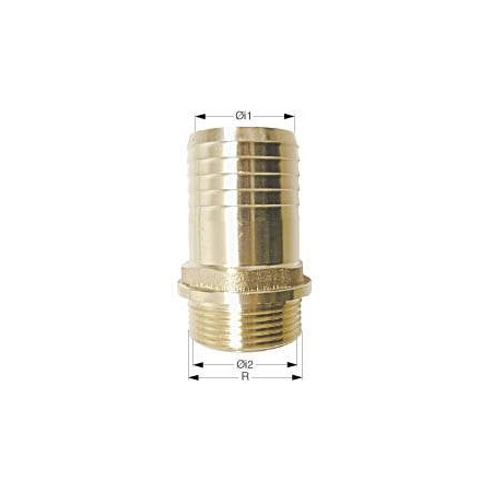 Schlauchtülle 1/2" f.Schl.3/4"