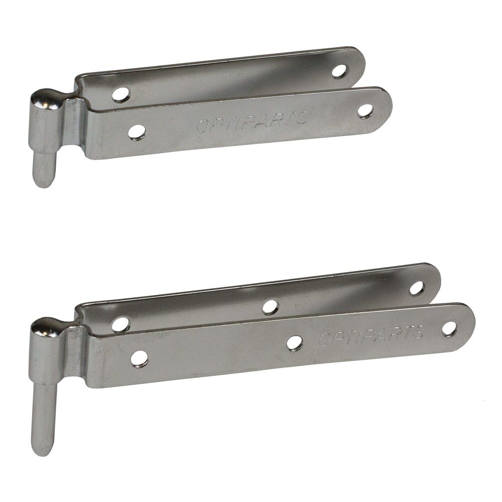 OPTIPARTS EX1160  Optimist Ruderbeschläge lang und kurz, Edelstahl, ohne Schrauben