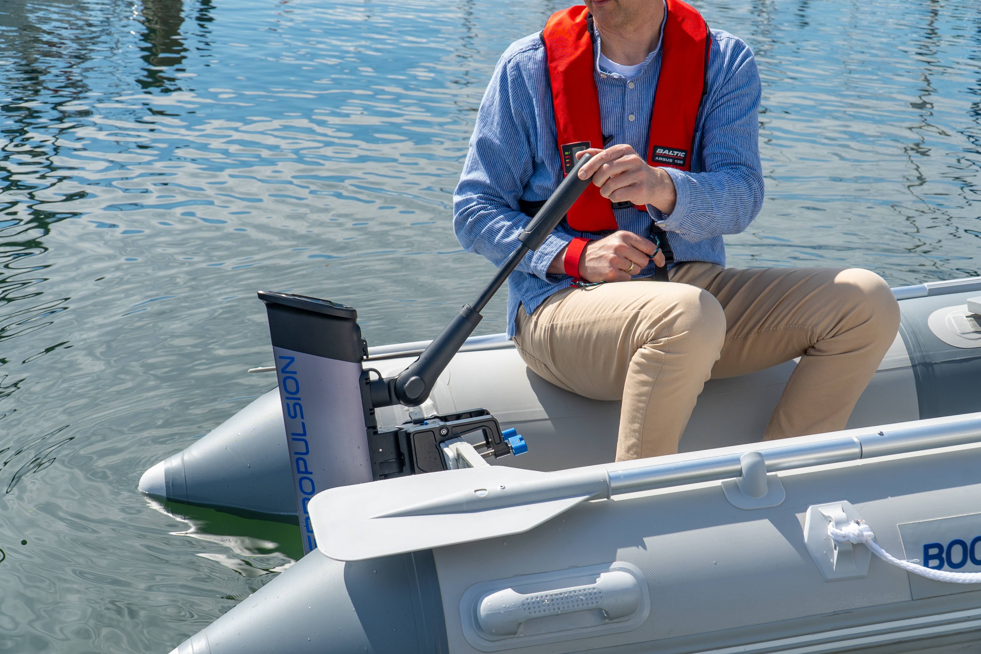 ePropulsion eLite Langschaft 500 W Elektro-Aussenborder
