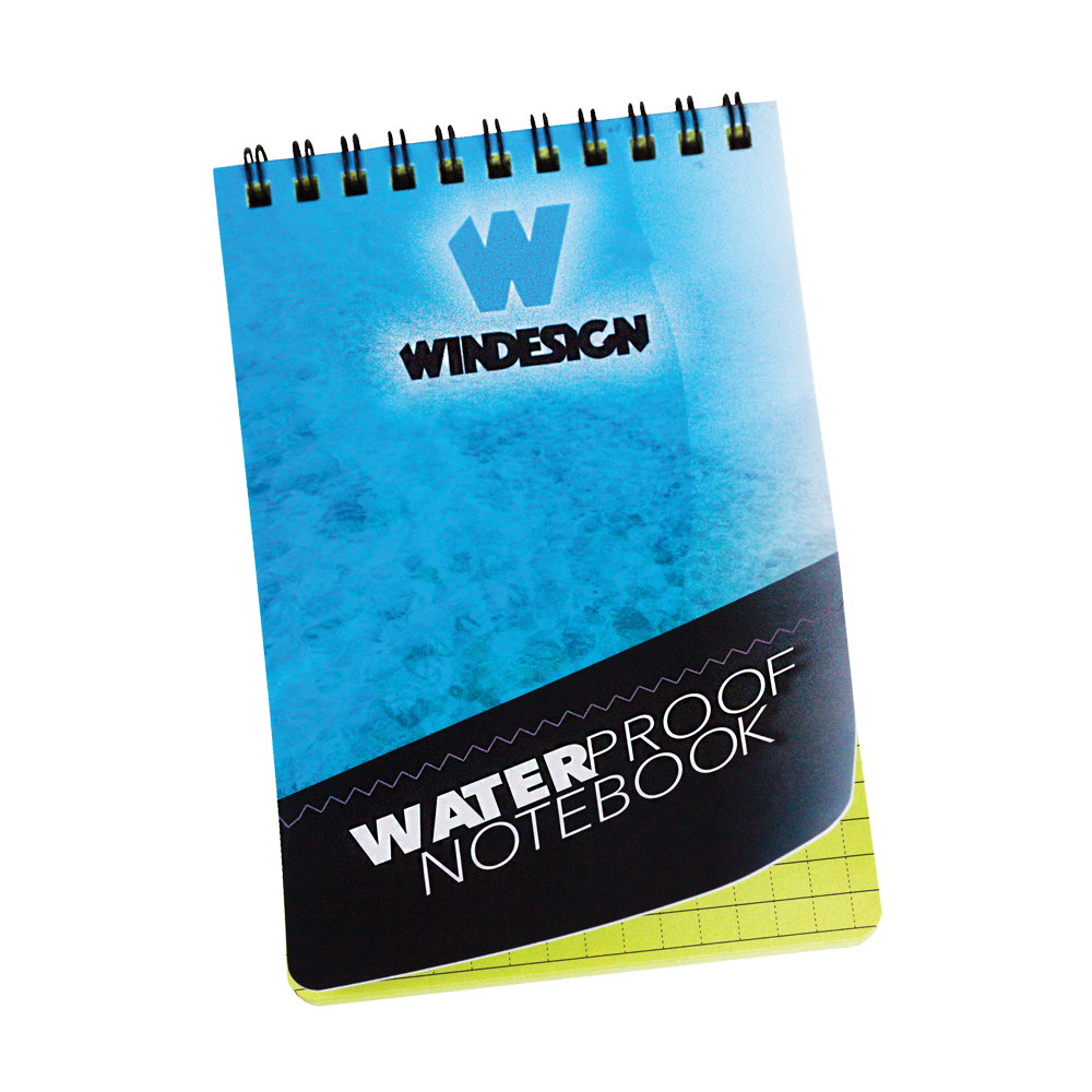 WINDESIGN EX2665 Wasserfester Notizblock, 100 Blatt