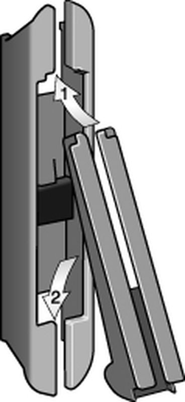 SELDEN Segelzuführbeschlag ALU groß  155x 30 x 23mm