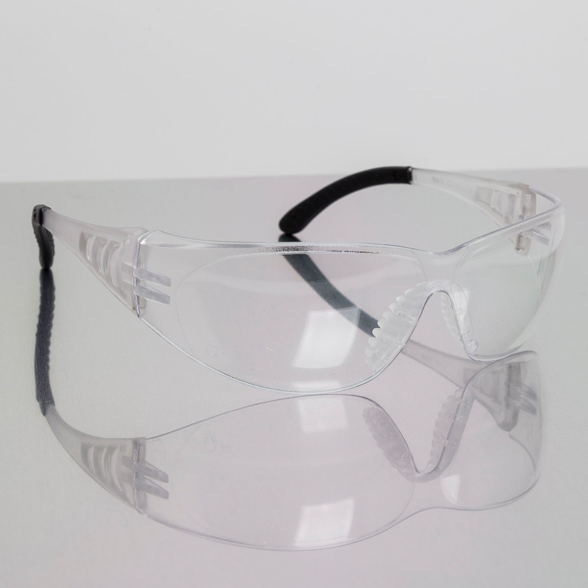 Schutzbrille "Standard II", Bügel transparent, Nasenpads