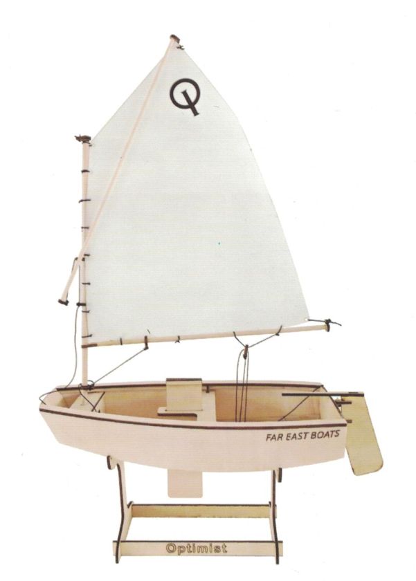 FarEast Optimist Modellbausatz, Holz