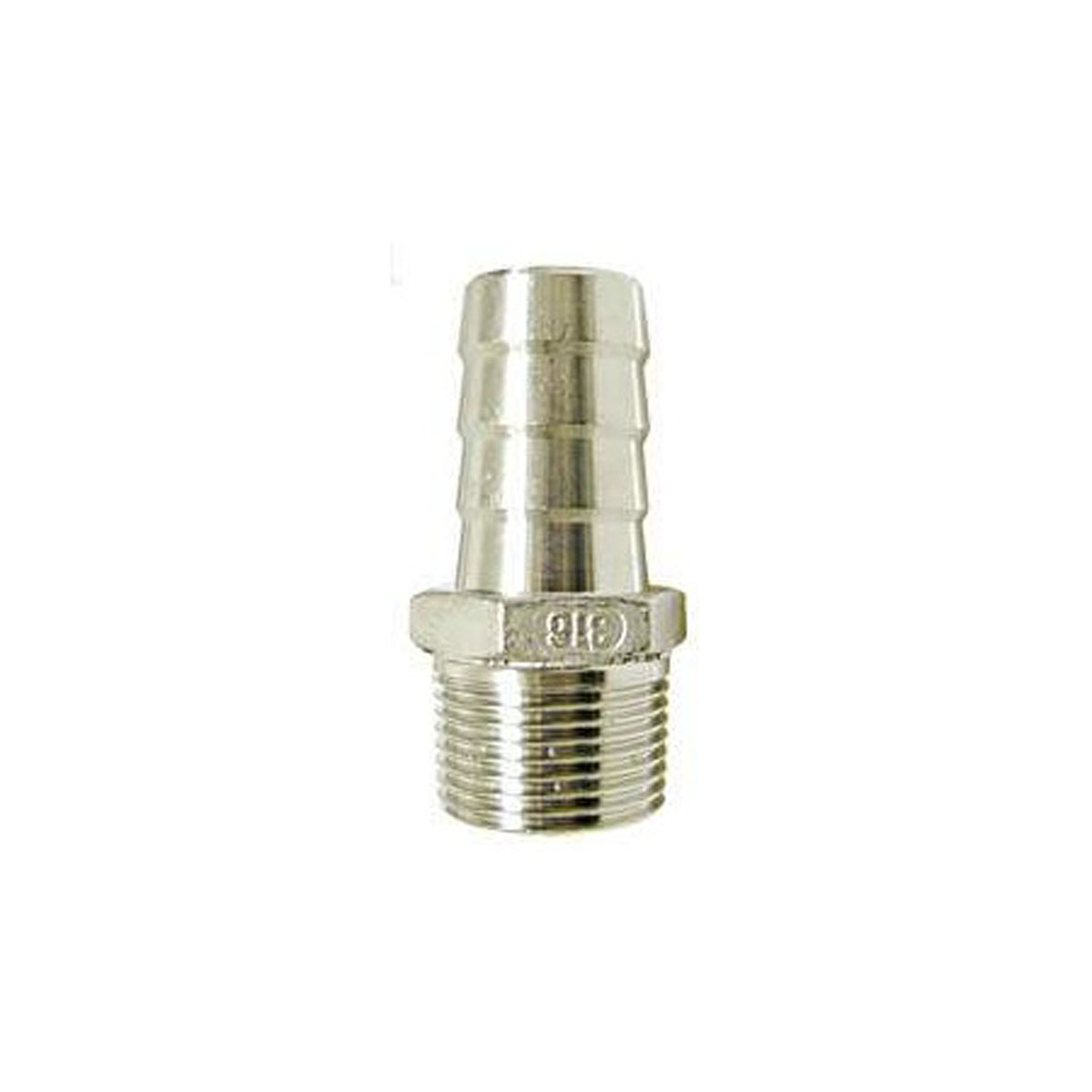 Schlauchanschluss AISI316 Außen 1 1/2"
