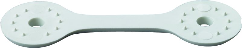 CLAMCLEAT CL212BP Rückenplatte Liektauklemme CL212 weiß 10er Pack