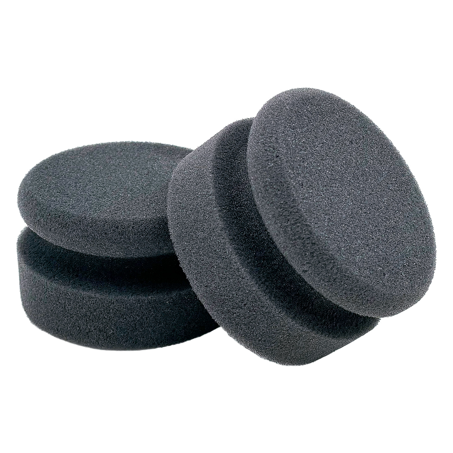 Auftragsschwamm Puck 90x50mm mittel schwarz