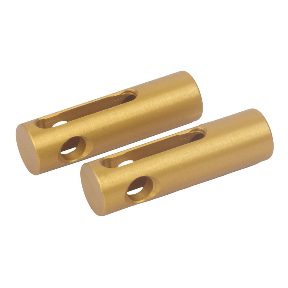 OPTIPARTS EX1338A Optimist Verklickerhülsen, Aluminium, 2 Stück
