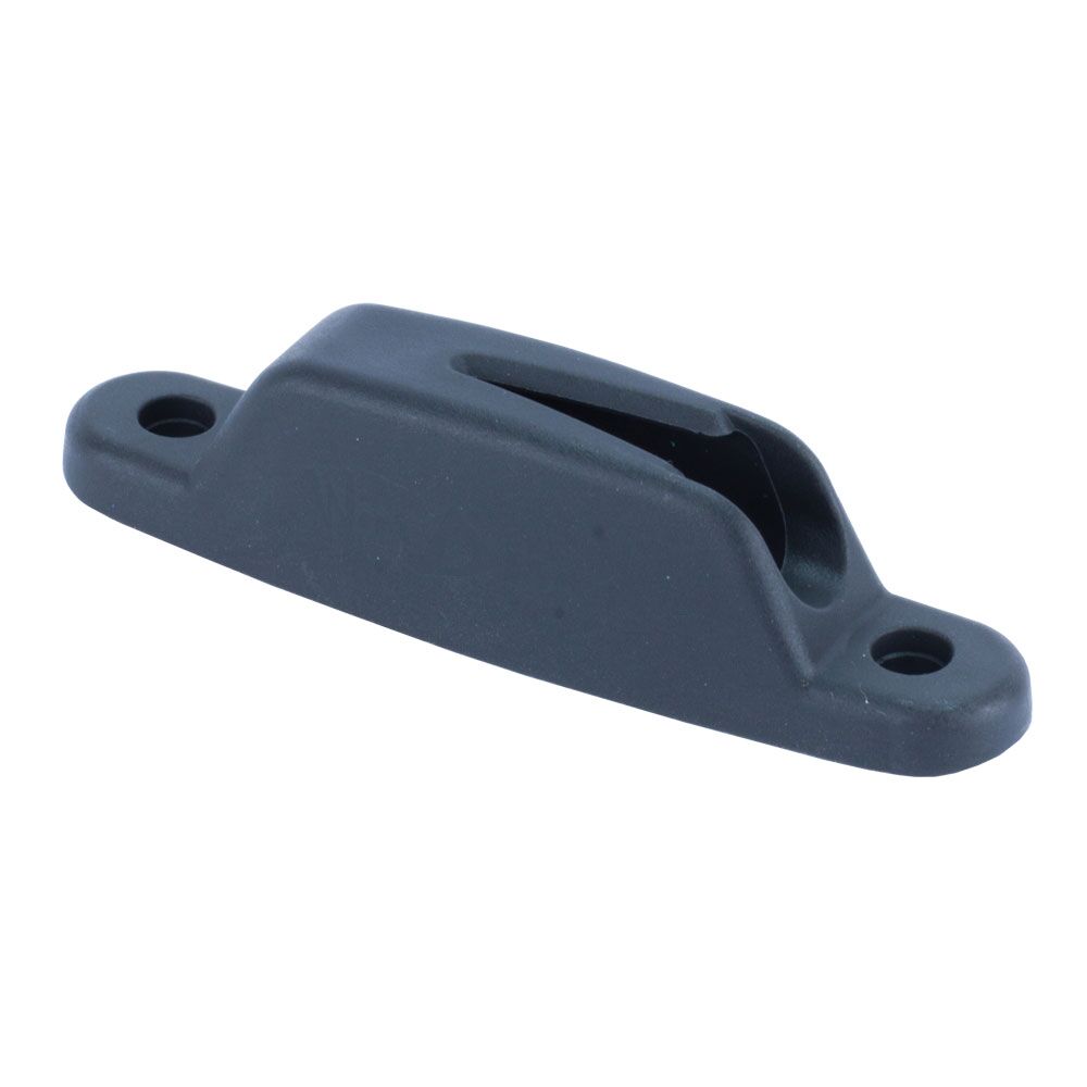 OPTIPARTS EX1405G Optimist Nylon V-Klemme, für Unterliekstrecker an Regattabäumen, grau