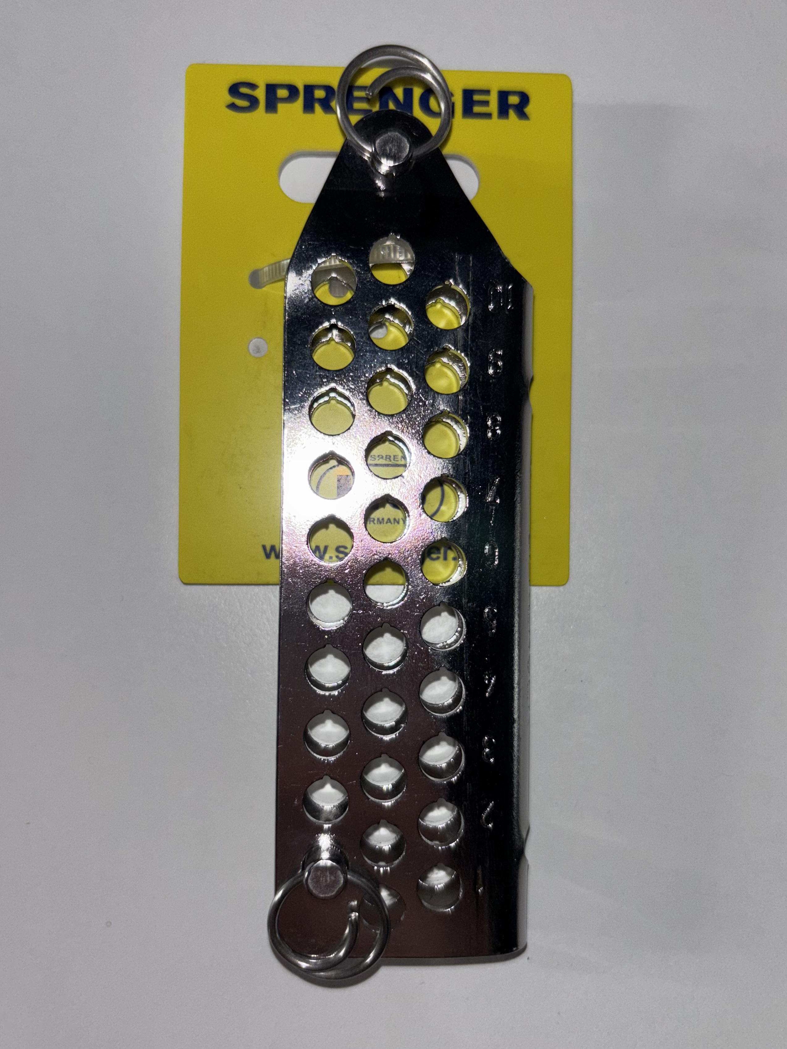 Sprenger Wantenhänger 3reihig - Edelst. rostfr., 120 x 35 mm