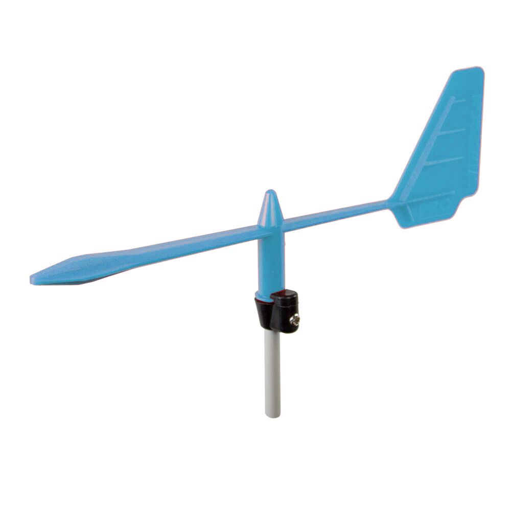 OPTIPARTS EX1243BL-10 Optimist Verklicker PRO, blau, Fähnchen aus Hartplastik, 10er Pack