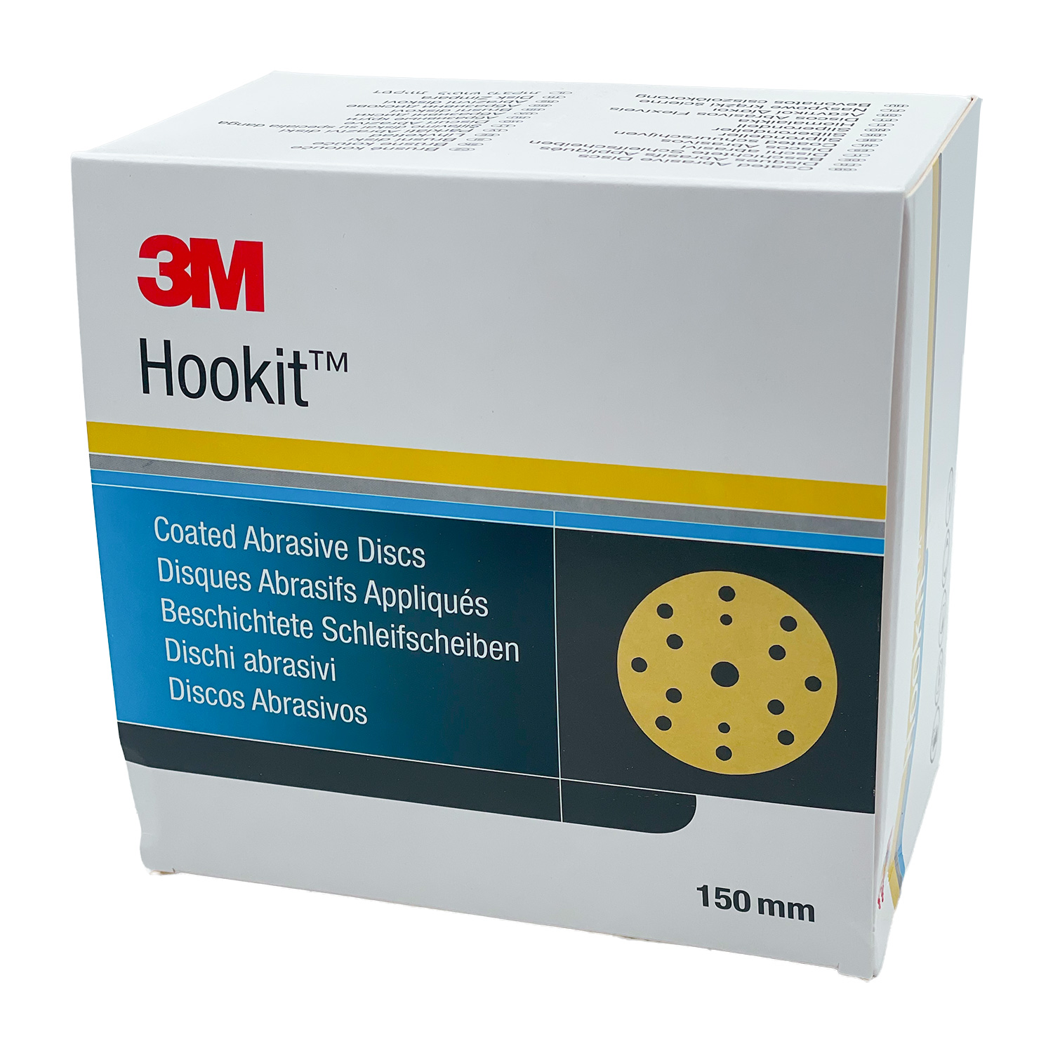 100x 3M 50448 P220-15 Hookit Gold