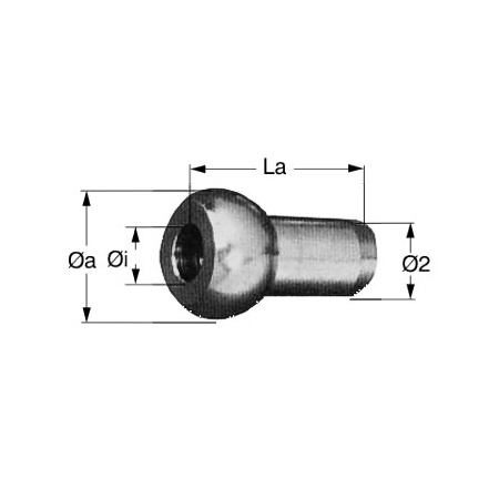 Ballterminal für 3,0mm Seil