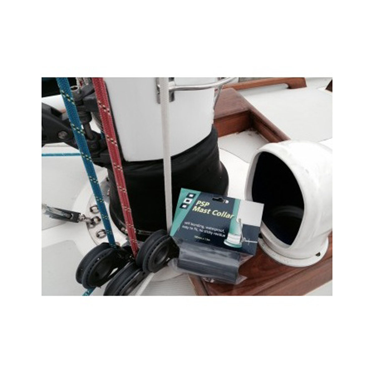 PSP Klebeband Mastkragen 100mmx1,5m schwarz