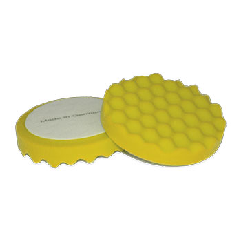 Polierschwamm 99488 weich gelb gewaffelt 150mm