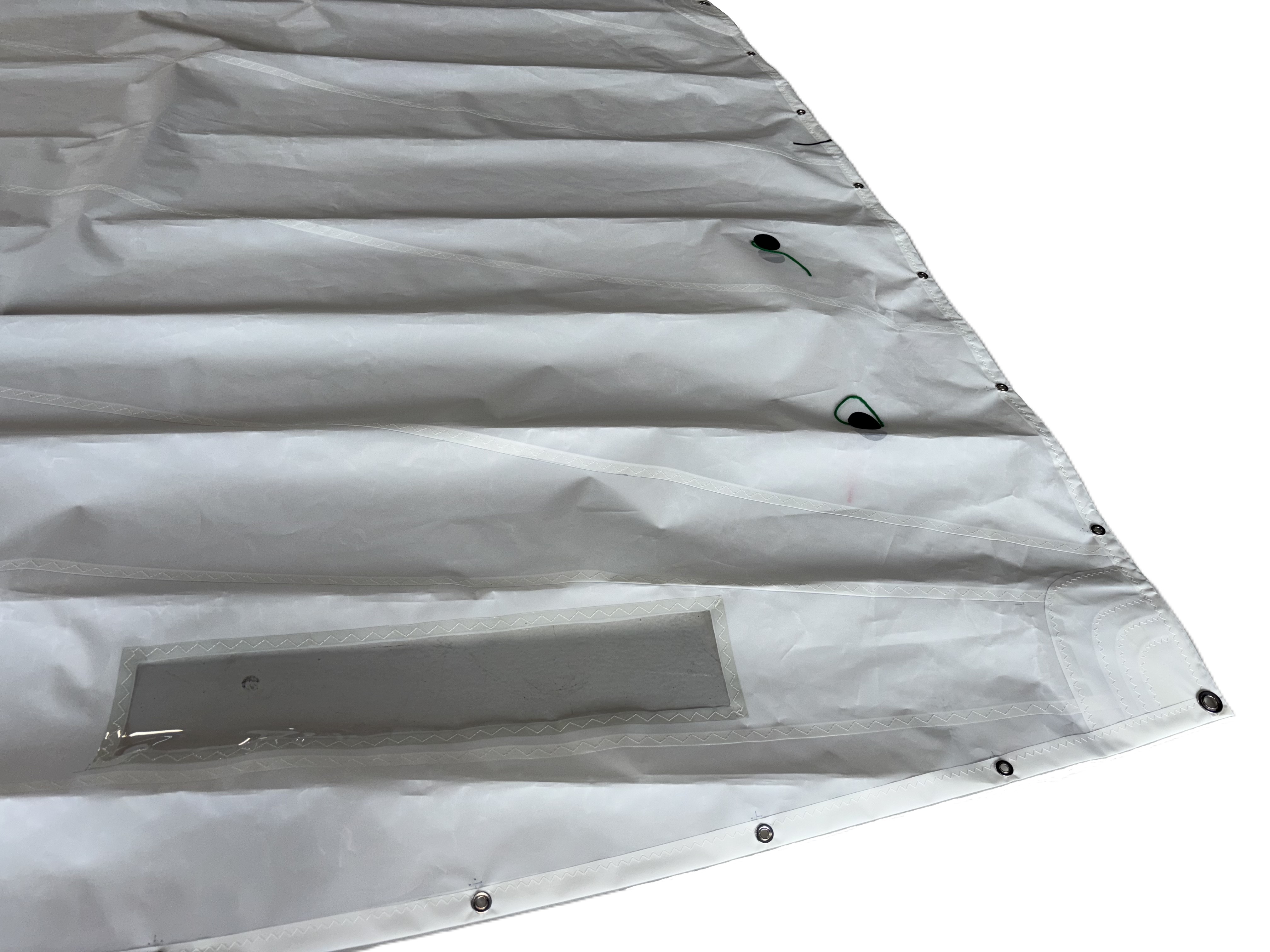 Optimist Großsegel Ausbildung, 5 Bahnen, mit Segelzeichen