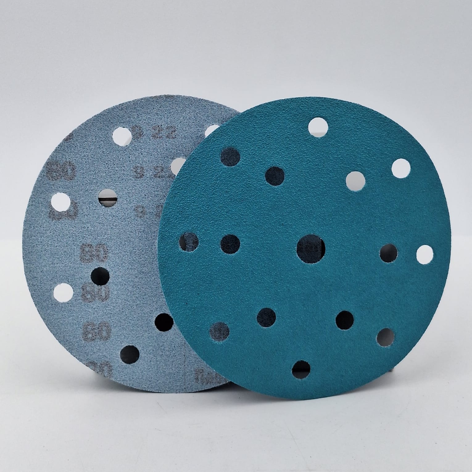 100x Schleifscheibe BLUE 80 - 150mm 15 Loch