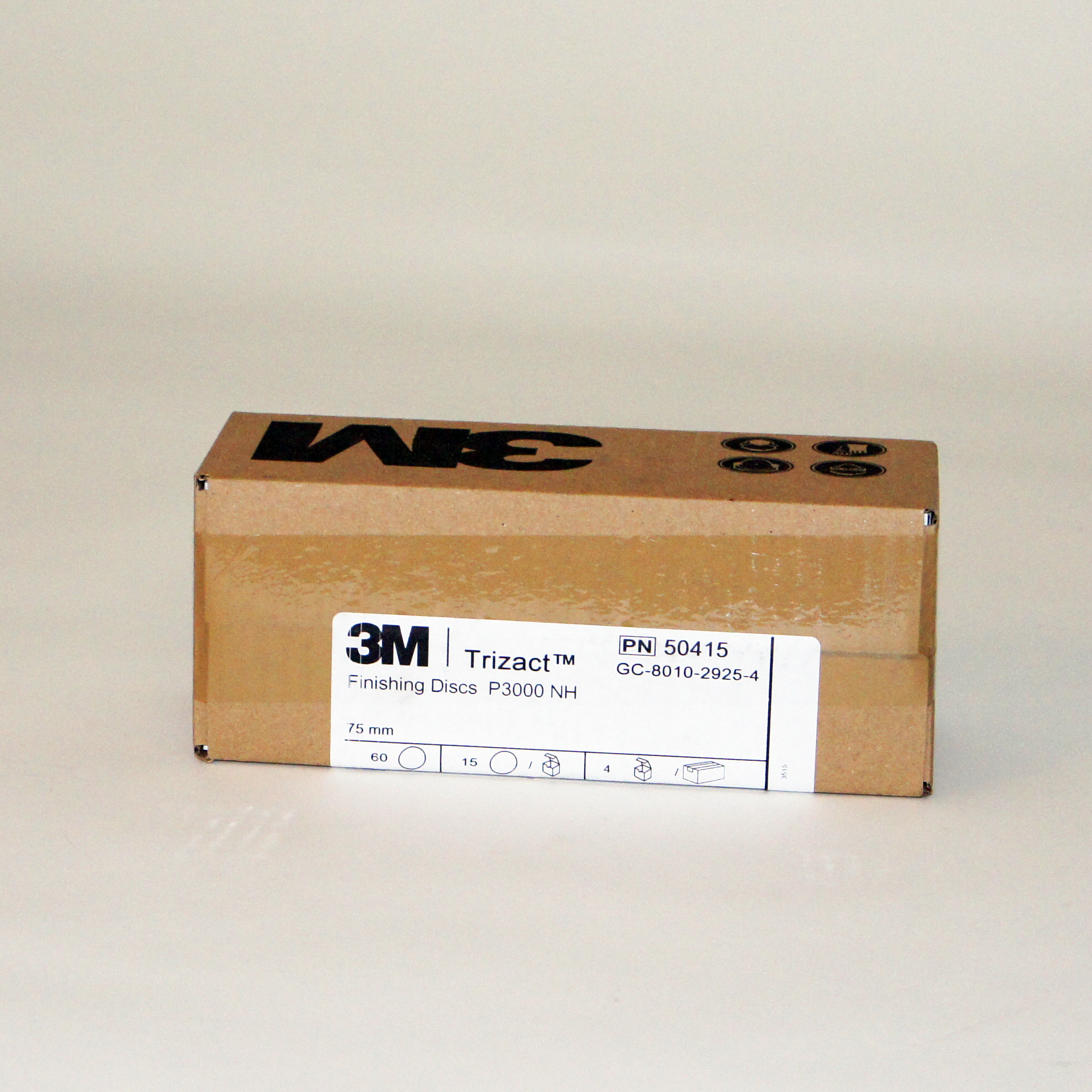 60x 3M 02087 - Trizact 443SA 76mm P3000