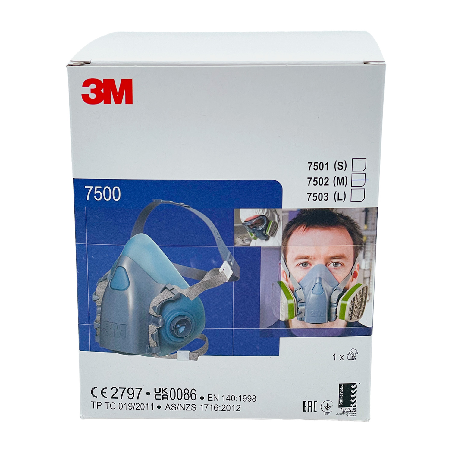 3M 7502 Halbmaske medium