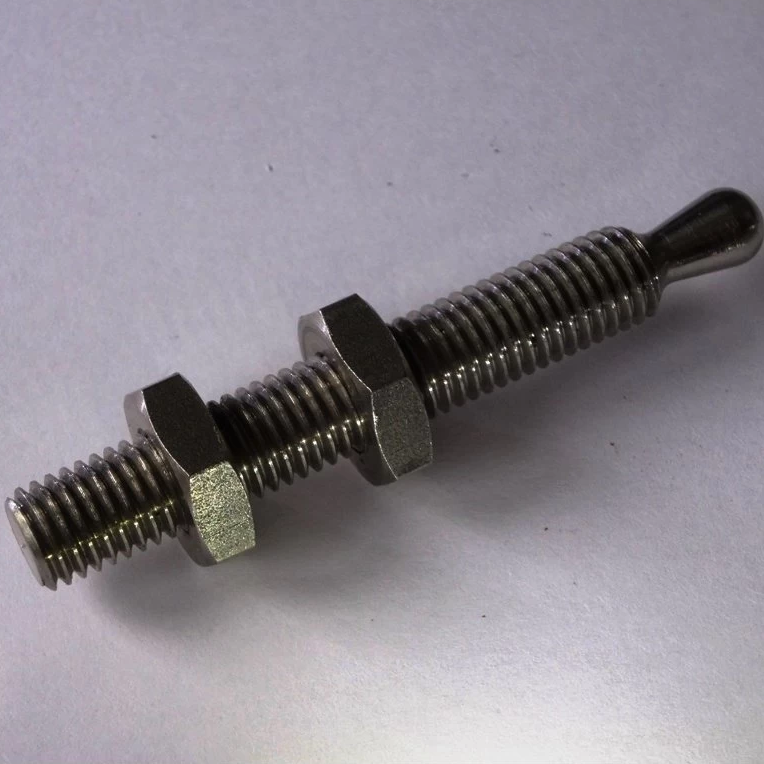 Anschlußstück/Pinnenbolzen mit kurzem Gewinde D014