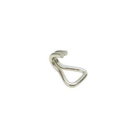 Gurtbandhaken Edelstahl für 25mm  Länge  60mm
