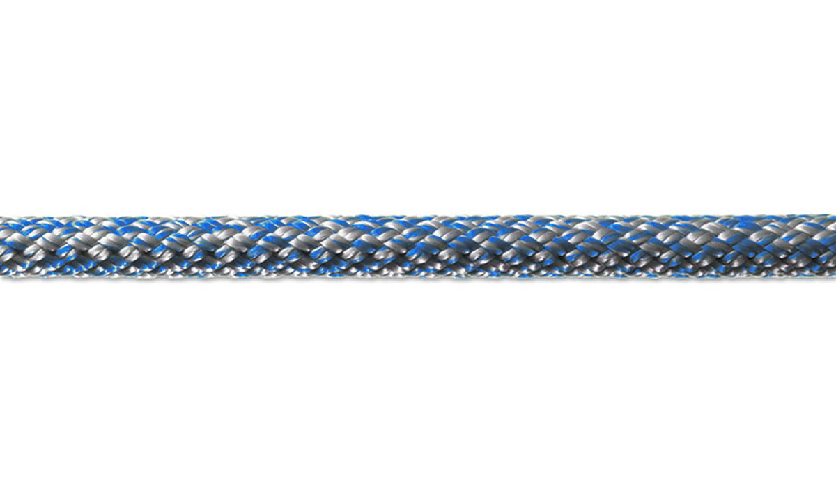 FSE ROBLINE 3S SIRIUS 300 Genuaschot, Fockschot, mit Softschäkel, 22m/12mm, weiß-navyblau