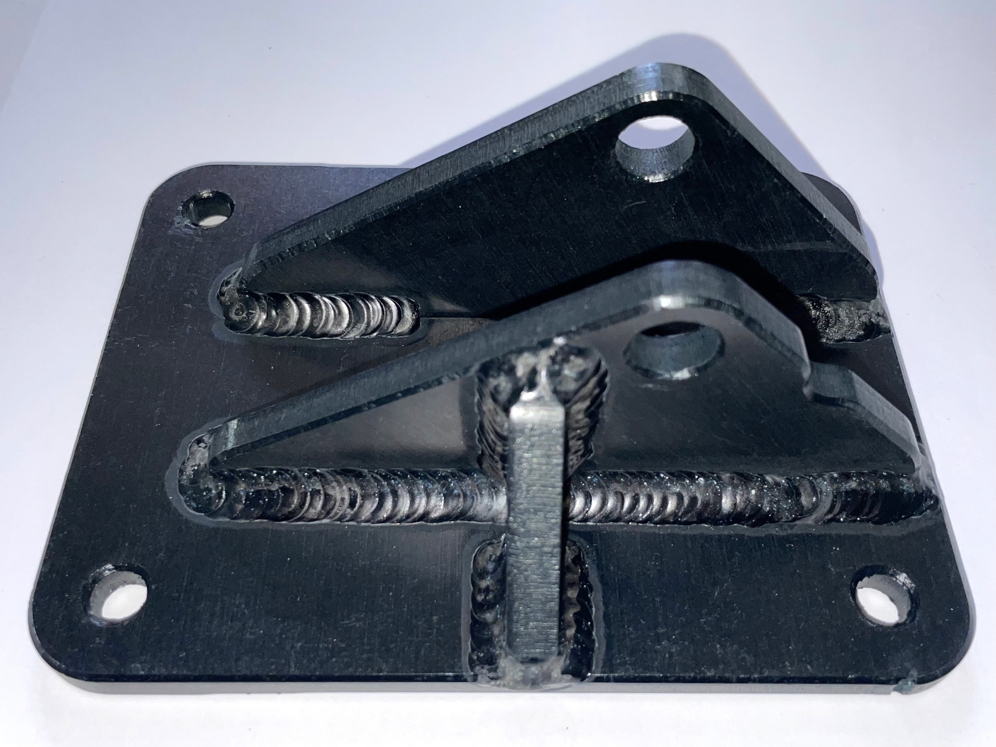 SV14 Grundplatte für elektr. Sitzversteller 6061-T6