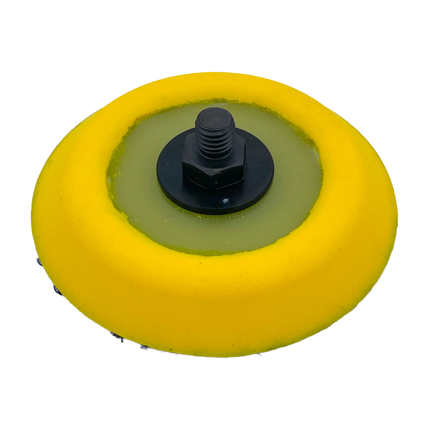 Schleifteller zum Abverkaufspreis - mittlere Härter, für gängige Schleifmaschinen, 76mm Durchmesser, M8 Aufnahme