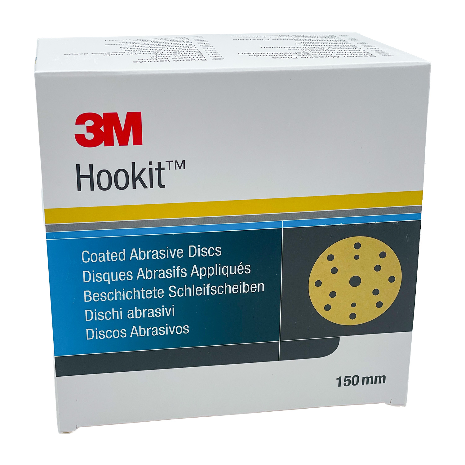 100x 3M 51549 P240-15 Hookit Gold