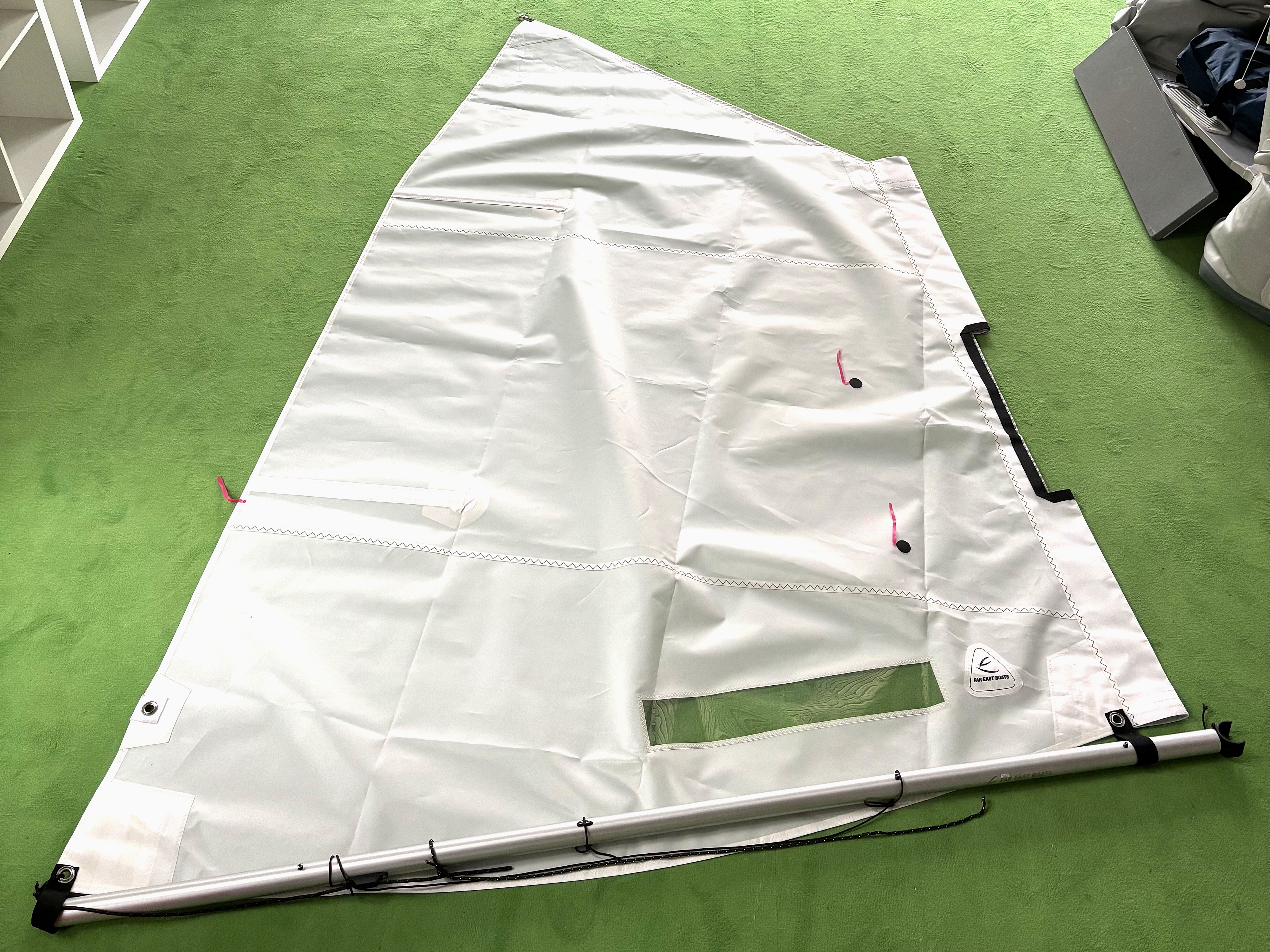 SONDERPOSTEN FarEast Optimist Set Trainingsbaum mit Trainingssegel