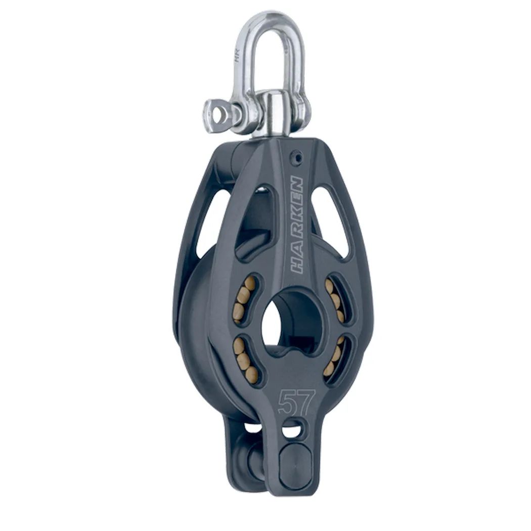HARKEN H1959 Airblock mit Wirbel und Hundsfott 57mm